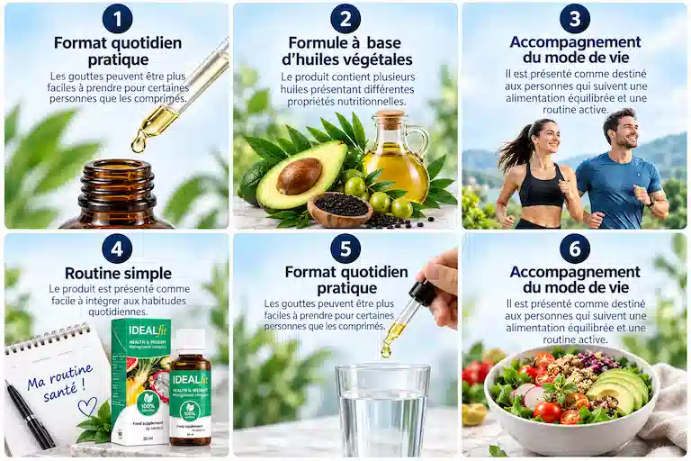 Idealfit Drops Mode de vie
